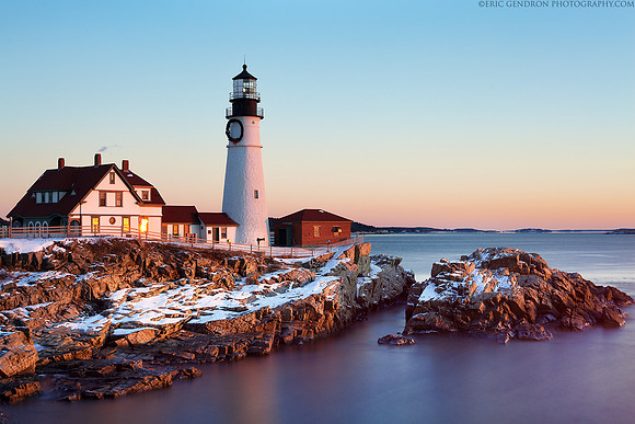 Portland Head Winter Sunrise