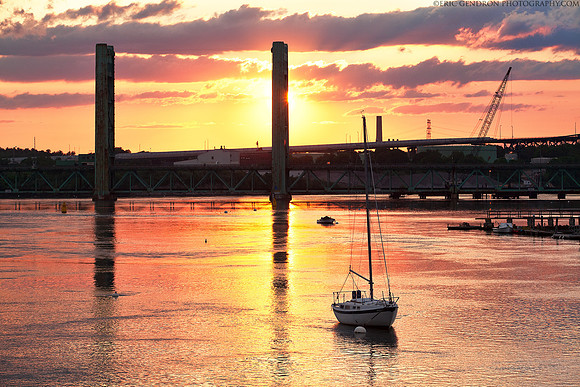 Portsmouth Harbor Sunset