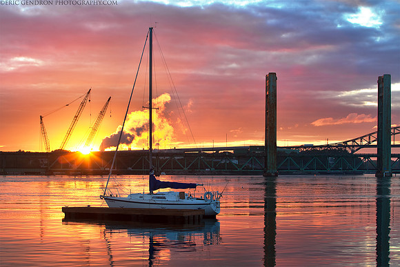 Portsmouth Harbor Sunset
