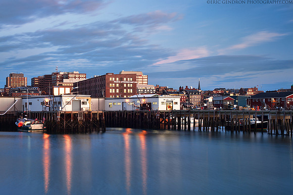 Portland Waterfront Blue Hour