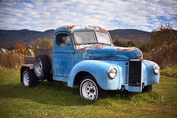 Old Blue Truck