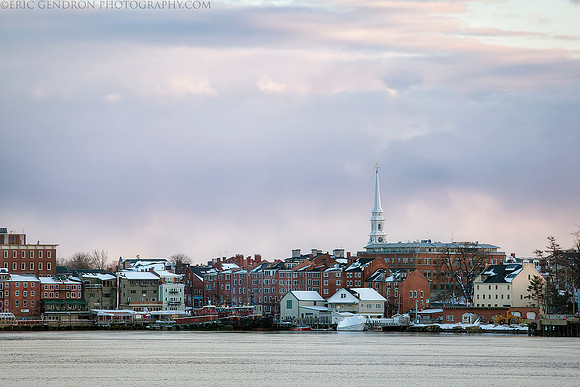 Portsmouth's Winter Skyline