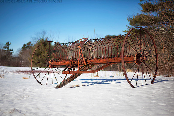 Old Hay Rake