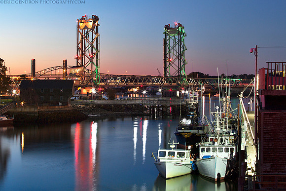 Evening at the Fishing Pier