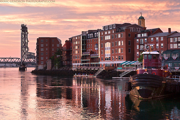 Portsmouth Tugs at Dawn