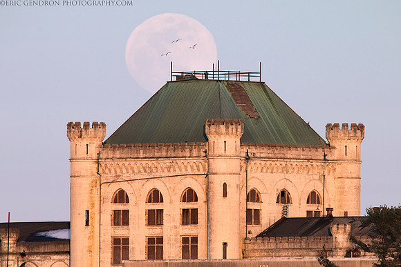 Full Moon Over Portsmouth Naval Prison
