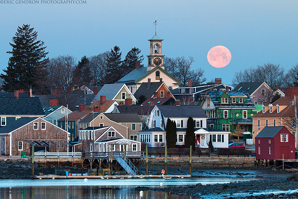 Full Moon Over Portsmouth