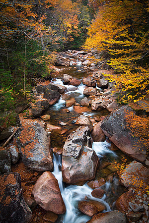Flume Gorge in Autumn
