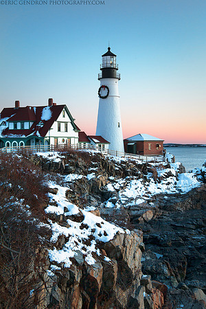 Wintern Morning at Portland Head