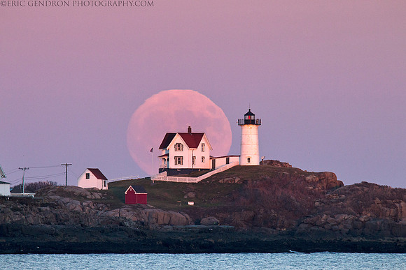Full Moon Over Nubble