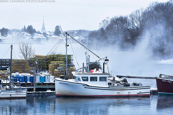 Sea Smoke on Shapleigh Island