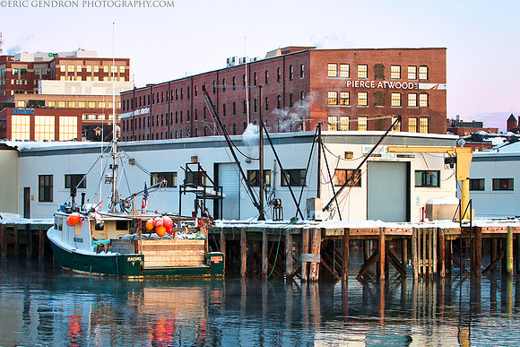 Portland Waterfront Sunrise