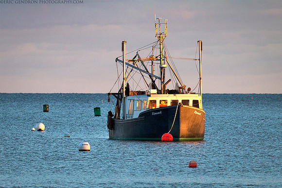 Rye Harbor Fishing Trawler