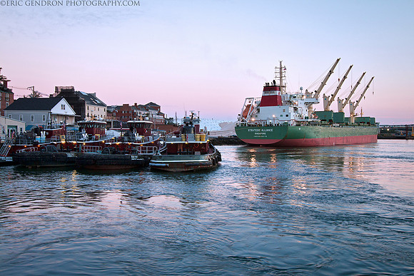 Portsmouth Tugs and Freighter