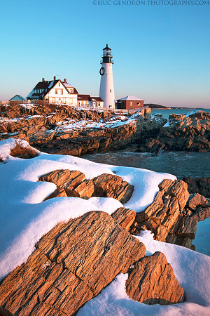 Portland Head Winter Portrait