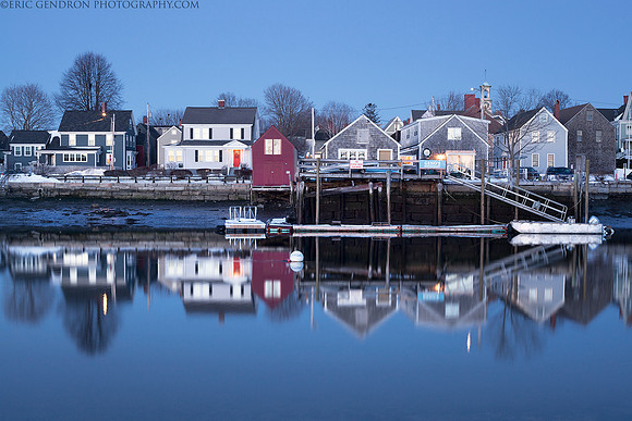 Portsmouth South End Blue Hour