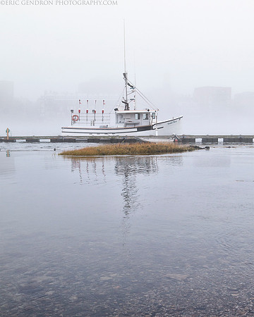 Lobster Boat in the Fog