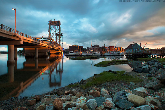 Golden Light in Portsmouth