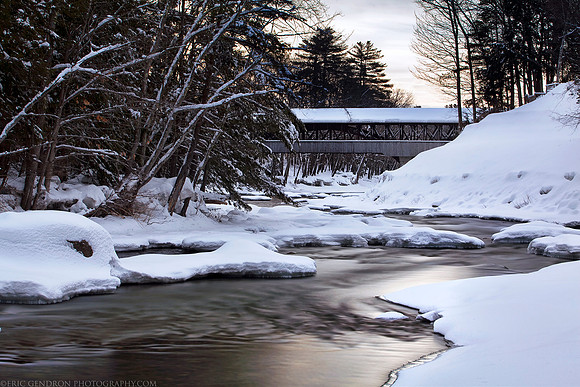 Snow on the Saco