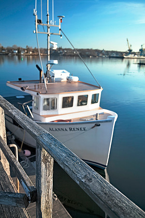 Fishing Boat at Dawn
