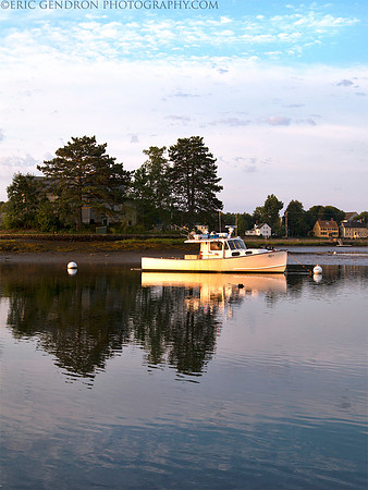 Fishing Boat at Sunrise
