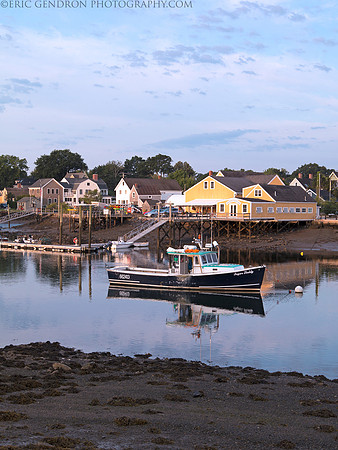 Fishing Boat at Low Tide