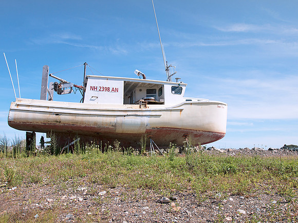 Old Boat at Rye Harbor