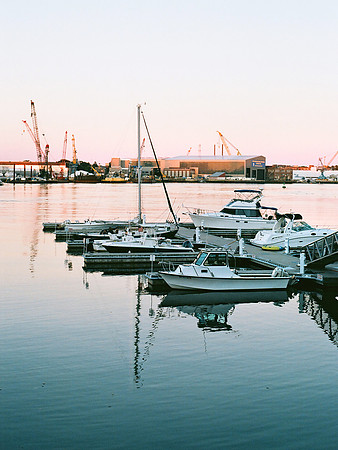 Marina and the Shipyard [35mm]