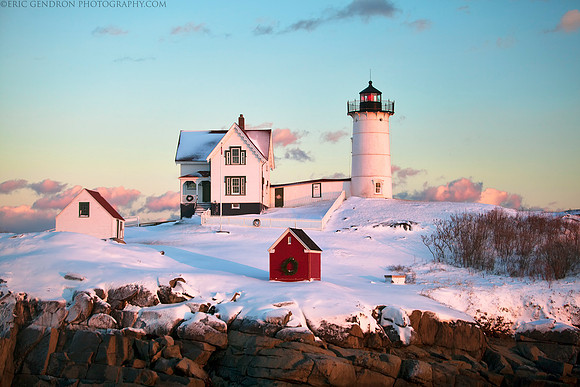 Winter at Nubble
